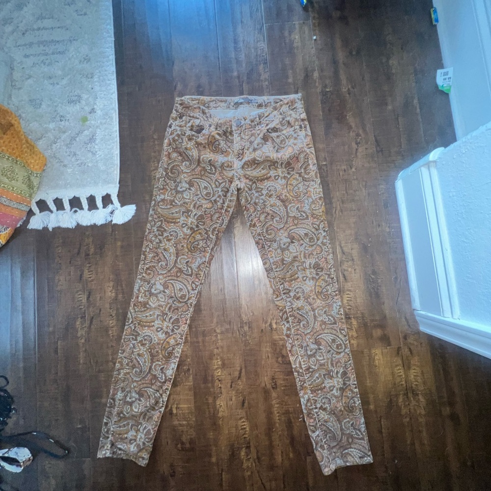 Prana Paisley Corduroy Women's pants